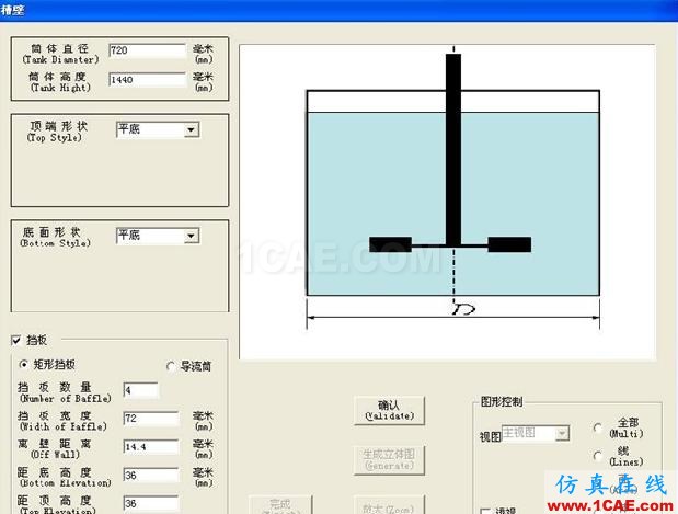 沼氣攪拌器流場的數(shù)值模擬及優(yōu)化軟件開發(fā) - 林子 - 林子清風 CAE/CFD工作室 fluent案例:沼氣攪拌器流場的數(shù)值模擬及優(yōu)化軟件開發(fā)fluent分析案例圖片2