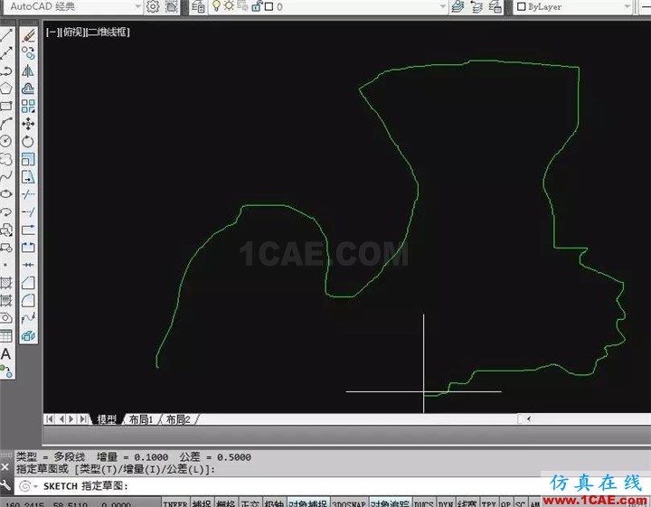 【AutoCAD教程】CAD中如何快速手繪不規(guī)則圖形？AutoCAD學習資料圖片2