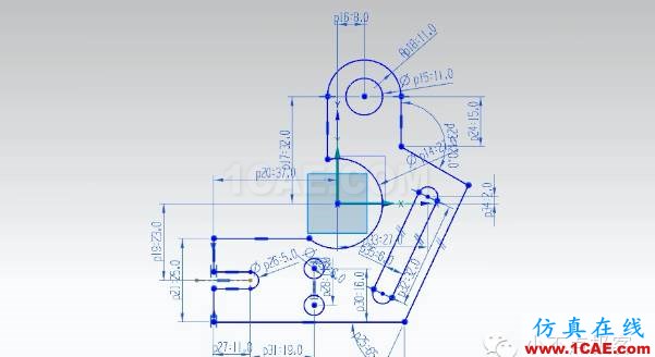 小康分享：UG/NX同步建模教程（11）之草圖繪制  | 點客開講ug培訓資料圖片3