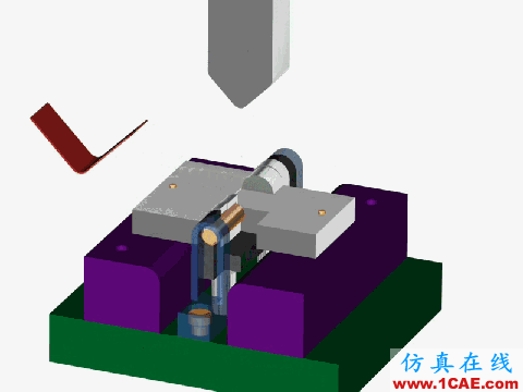 什么是沖壓？這些動(dòng)圖太直觀了 一文秒懂汽車(chē)沖壓工藝autoform鈑金分析圖片8