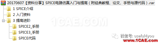 【資料分享】SPICE電路仿真入門與提高(附80M經(jīng)典教程、論文、手冊與源代碼)【轉(zhuǎn)發(fā)】EDA培訓(xùn)教程圖片9