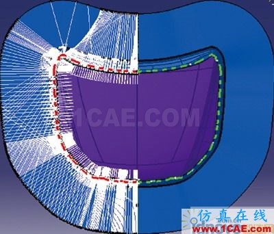 CATIA汽車(chē)沖壓件模具修邊線(xiàn)設(shè)計(jì)