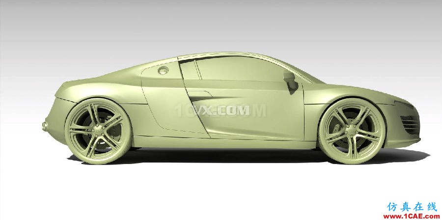 #中國好圖紙#Catia設計的AudiR8模型下載Catia培訓教程圖片2