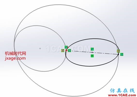 SolidWorks如何通過掃描創(chuàng)建太極圖？solidworks simulation學習資料圖片4
