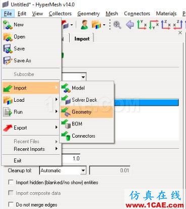 ABAQUS與HyperMesh系列(一)——基礎建模hypermesh分析圖片12