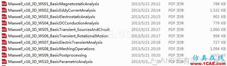 ANSYS Maxwell 電磁場官方培訓(xùn)資料&實例講解Maxwell培訓(xùn)教程圖片5