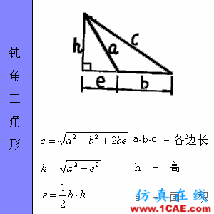 快接收，工程常用的各種圖形計算公式都在這了！AutoCAD技術圖片22