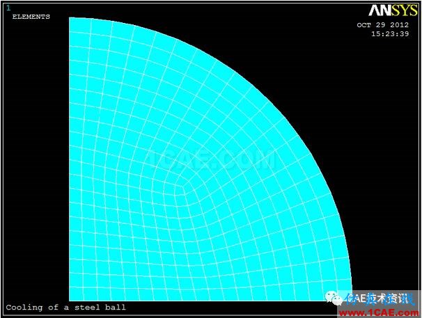Ansys 經典APDL瞬態熱分析實例ansys workbanch圖片9