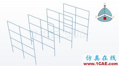 【簡單實(shí)例】abaqus/CAE建的簡單的框架模型(線性框架) 【簡單實(shí)例】abaqus/CAE建的簡單的框架模型(線性框架)