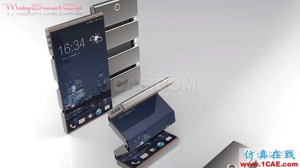 三星Galaxy X 可折疊智能手機，你看好他嗎？機械設計案例圖片2