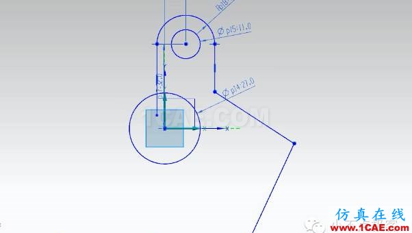小康分享：UG/NX同步建模教程（11）之草圖繪制  | 點客開講ug設計案例圖片2