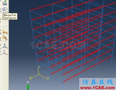 【簡單實(shí)例】abaqus/CAE建的簡單的框架模型(線性框架) 【簡單實(shí)例】abaqus/CAE建的簡單的框架模型(線性框架)