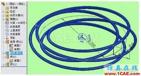 莫比烏斯轉(zhuǎn)環(huán)_組件動(dòng)畫solidworks simulation學(xué)習(xí)資料圖片4